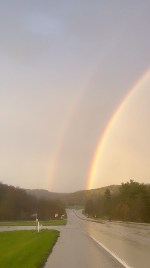 My Double Rainbow Encounter